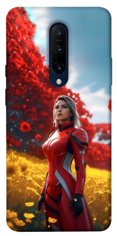 Чохол на OnePlus 7 Pro Cyber space girl ver.5 фото 1 з 1