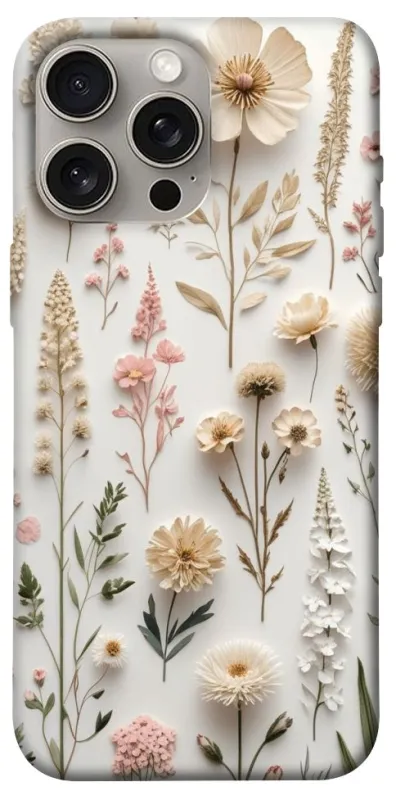 Чохол на Apple iPhone 15 Pro Max (6.7") Floral design ver.1 фото 1 з 1