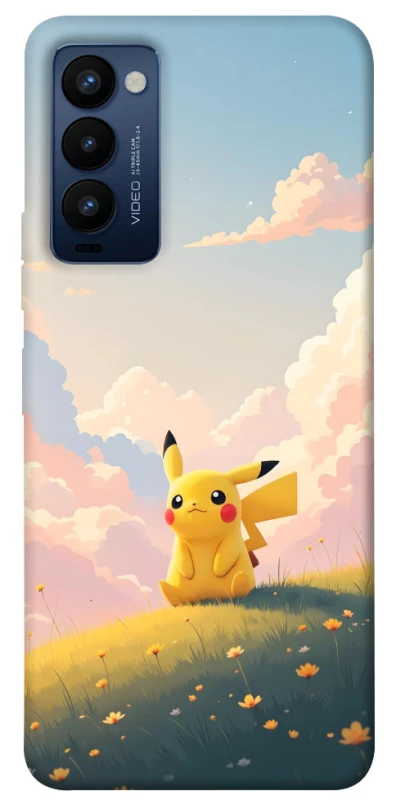 Чехол на TECNO Camon 18 pikachu фото 1 из 1