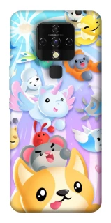 Чехол на TECNO Camon 16 SE Adopt Me Rainbow Pet Parade фото 1 из 1