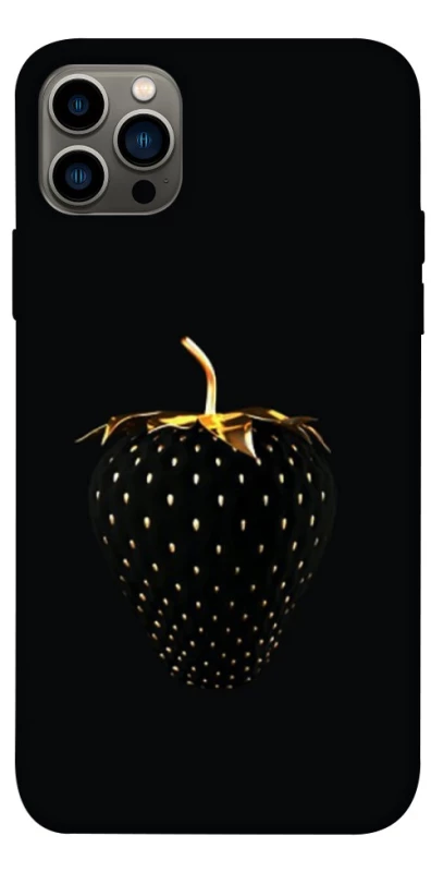 Чехол на Apple iPhone 12 Pro (6.1") Черная клубника фото 1 из 1