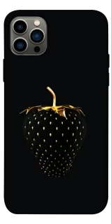 Чохол на Apple iPhone 12 Pro (6.1") Чорна полуниця фото 1 з 1