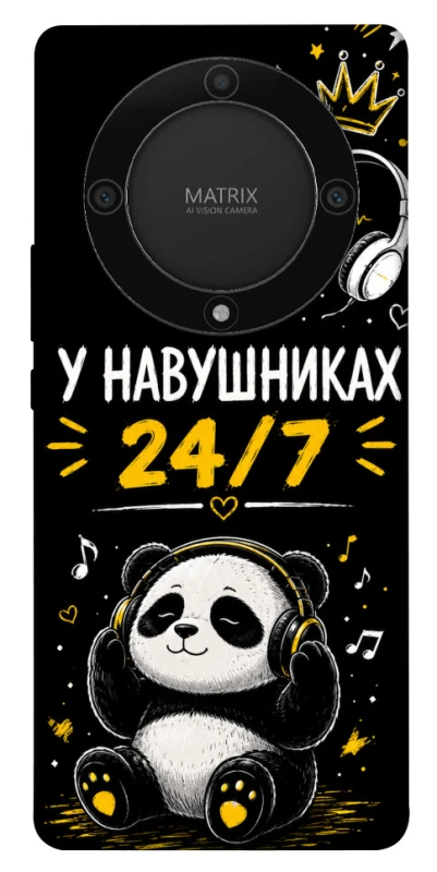 Чехол на Huawei Magic5 Lite У навушниках 24/7 фото 1 из 1