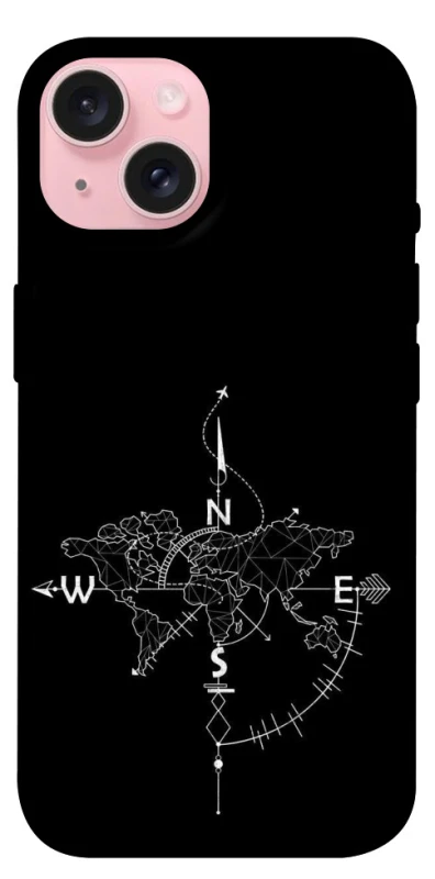Чохол на Apple iPhone 15 (6.1") Travel Map фото 1 з 1