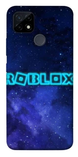 Чохол на Realme C12 Roblox Space Logo Blue фото 1 з 1