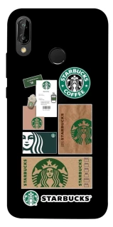 Чохол на Huawei P20 Lite Starbucks coffee фото 1 Чохол на Huawei P20 Lite Starbucks coffee фото 1 з 1