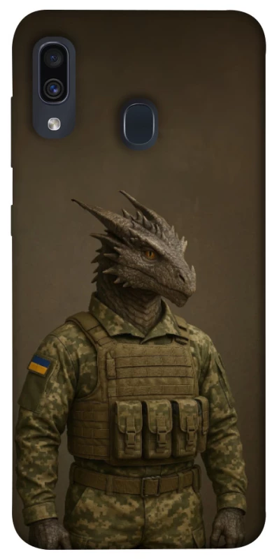 Чохол на Samsung Galaxy A20 / A30 Дракон захисник фото 1 з 1