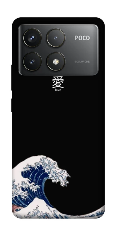 Чохол на Xiaomi Poco F6 Pro Japa wave фото 1 з 1