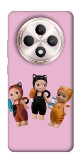 Чохол на Oppo Reno 12 F 4G/5G Cat Cafe Trio фото 1 з 1