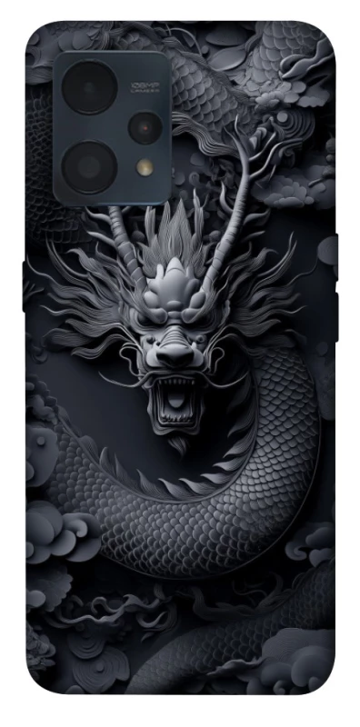 Чехол на Realme 9 4G / 9 Pro+ black dragon фото 1 из 1