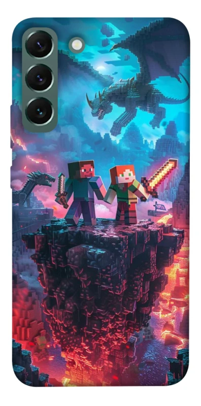 Чохол на Samsung Galaxy S22+ Minecraft v3 фото 1 з 1