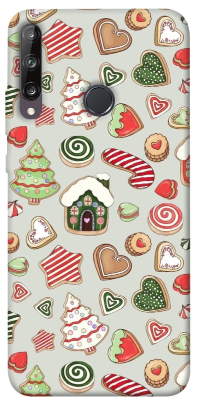 Чехол на Huawei P40 Lite E Новогодний v7 фото 1 из 1