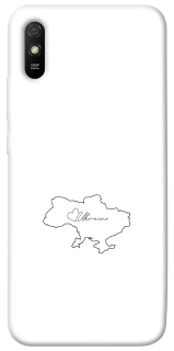 Чохол на Xiaomi Redmi 9A Ukraine map фото 1 з 1