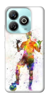 Чехол на ZTE Blade A75 4G Football Player v3 фото 1 из 1