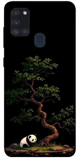 Чохол на Samsung Galaxy A21s Panda and tree фото 1 з 1