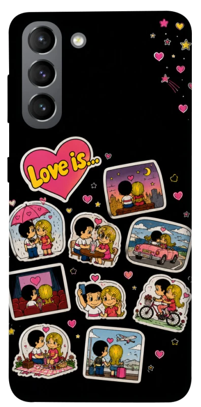 Чохол на Samsung Galaxy S21 Love is ver.3 фото 1 з 1