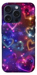 Чохол на Apple iPhone 15 Pro (6.1") Drawn hearts фото 1 з 1