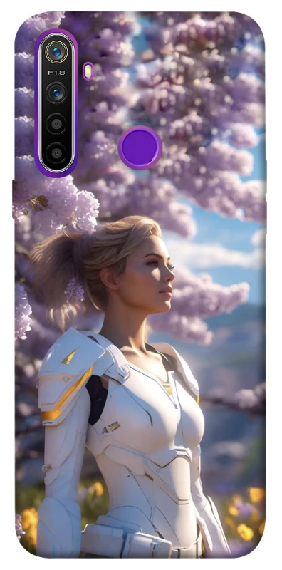 Чохол на Realme 5 Cyber space girl ver.1 фото 1 з 1