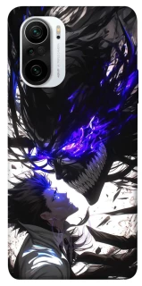 Чохол на Xiaomi Redmi K40 / K40 Pro / K40 Pro+ / Poco F3 Black soul anime фото 1 з 1