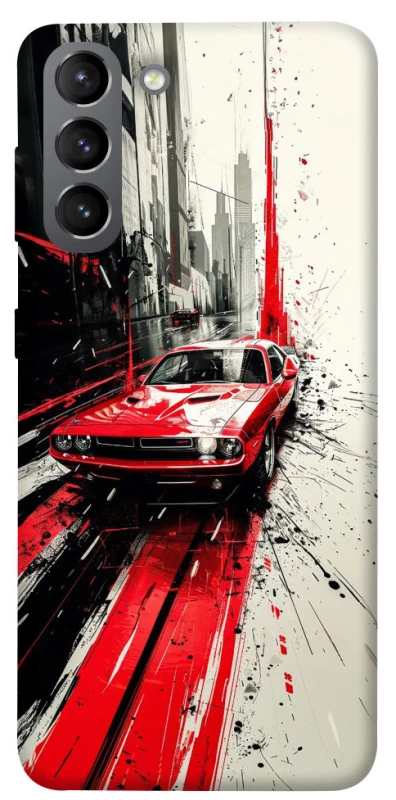 Чехол на Samsung Galaxy S21 Painted Mustang фото 1 из 1