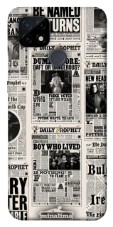 Чохол на Realme C21 Harry Potter newspaper фото 1 з 1