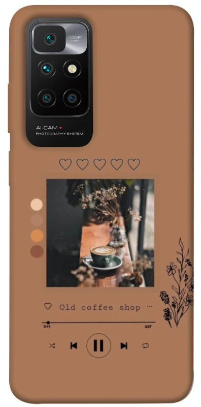 Чохол на Xiaomi Redmi 10 Coffee player фото 1 з 1