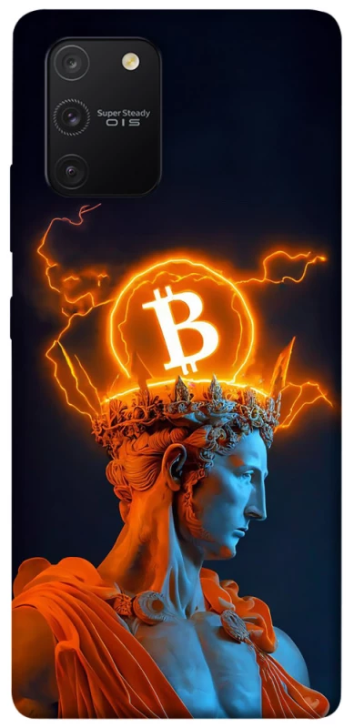 Чехол на Samsung Galaxy S10 Lite Bitcoin God фото 1 из 1