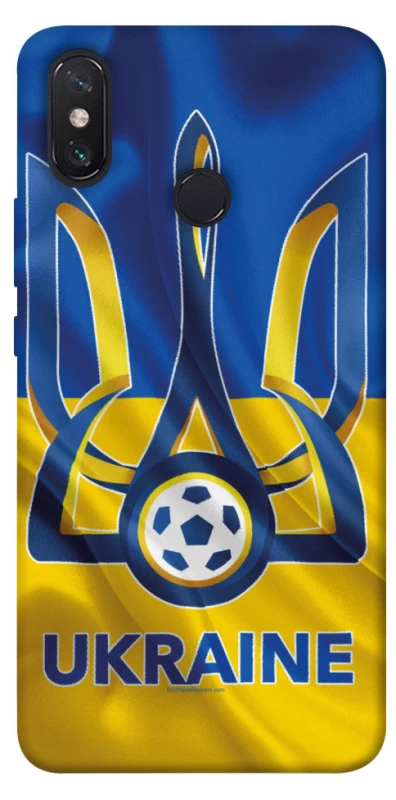 Чохол на Xiaomi Mi Max 3 Футбольний Герб v3 фото 1 з 1