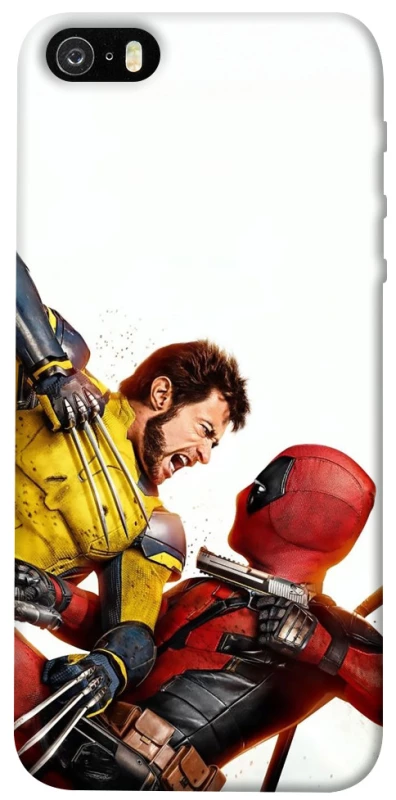 Чохол на Apple iPhone 5/5S/SE Deadpool and Wolverine фото 1 з 1