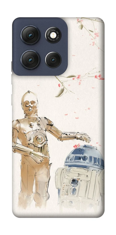 Чохол на Motorola Moto G86 Star Wars robots фото 1 з 1