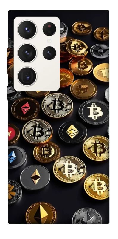 Чехол на Samsung Galaxy S23 Ultra Many coins фото 1 из 1