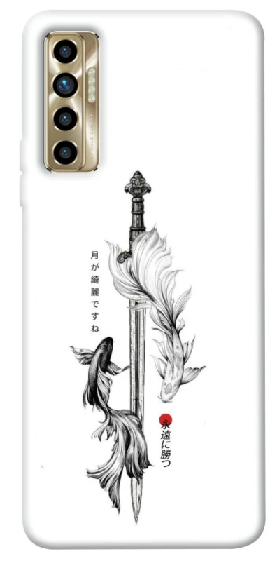 Чехол на TECNO Camon 17P Tattoo ver.6 фото 1 из 1