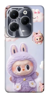 Чохол на Infinix Hot 40 Pro Labubu & clouds фото 1 з 1
