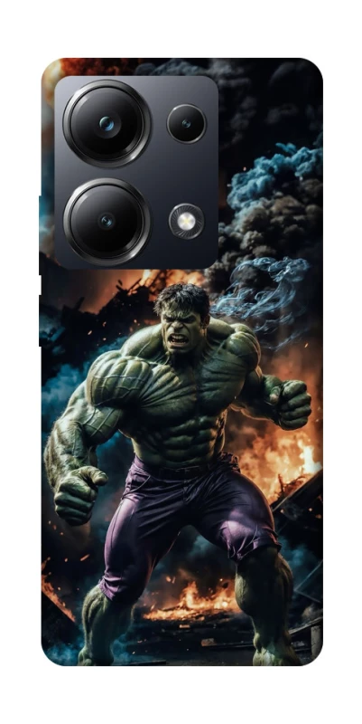 Чехол на Xiaomi Poco M6 Pro 4G Hulk v2 фото 1 из 1