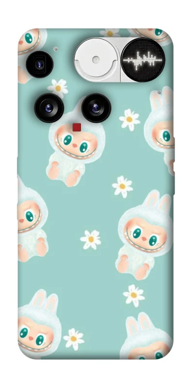 Чехол на Nothing Phone (3) Labubu Green фото 1 из 1