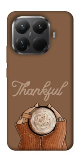 Чехол на Xiaomi 15T Pro Thankful coffee фото 1 из 1