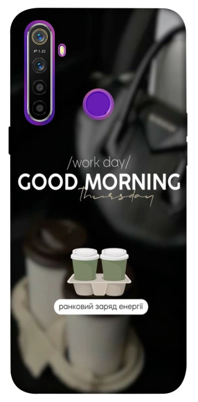 Чохол на Realme 5 Thursday coffee фото 1 з 1