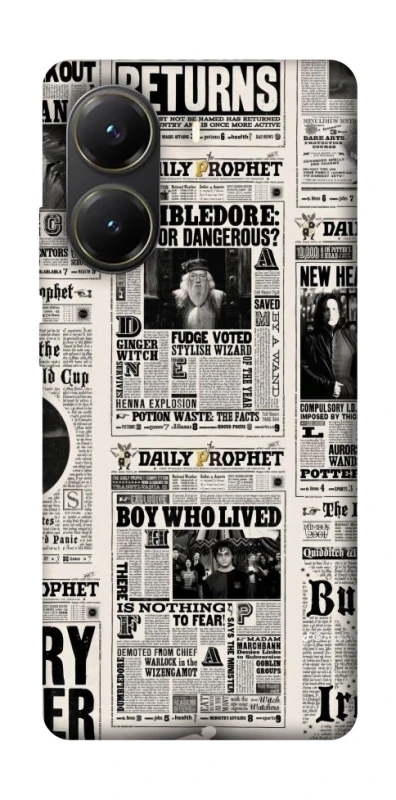 Чохол на Xiaomi Poco X6 Pro Harry Potter newspaper фото 1 з 1