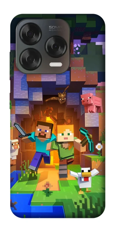 Чехол на ZTE Blade V70 Design Minecraft game фото 1 из 2