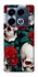Чохол на Infinix Note 40 4G skull and rose фото 1 з 1