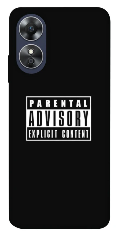 Чохол на Oppo A17 Parental Advisory Label фото 1 з 1