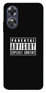 Чохол на Oppo A17 Parental Advisory Label фото 1 з 1