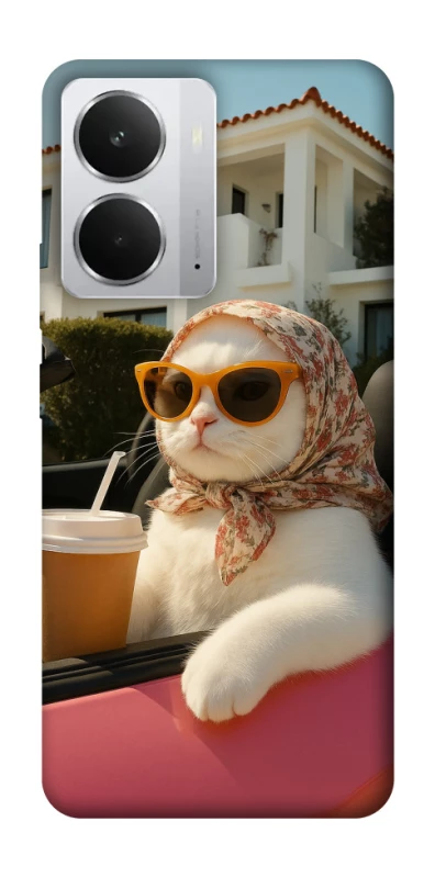 Чохол на Realme 14 Stylish Cat Cruise фото 1 з 1