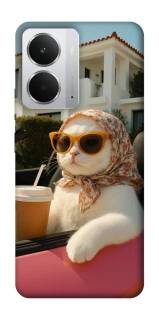 Чехол на Realme 14 Stylish Cat Cruise фото 1 Чехол на Realme 14 Stylish Cat Cruise фото 1 из 1