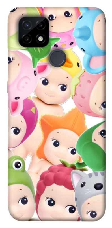 Чехол на Realme C21 Fruit-Zoo Kaleidoscope фото 1 из 1