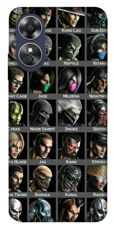 Чехол на Oppo A17 Mortal Kombat фото 1 из 1