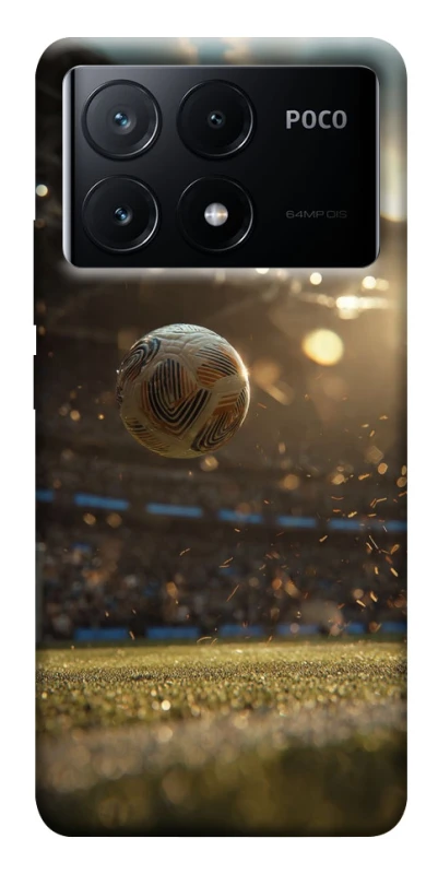Чохол на Xiaomi Poco X6 Football aesthetic ver.2 фото 1 з 1