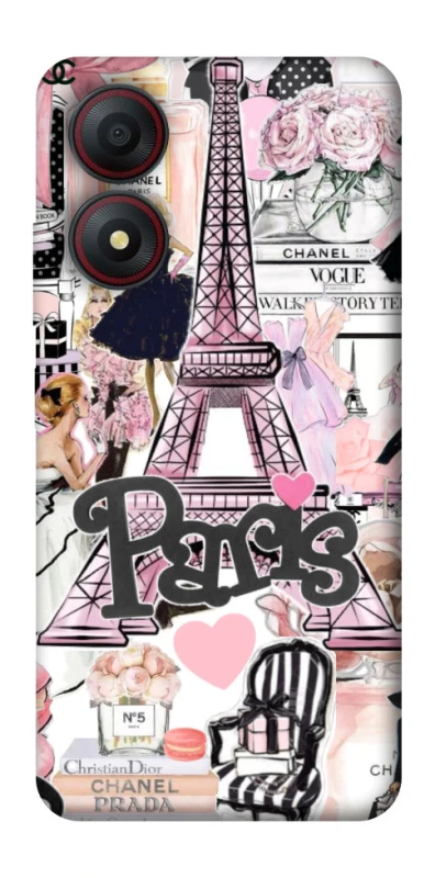 Чохол на ZTE Blade A34 4G Fashion collage ver.8 фото 1 з 1