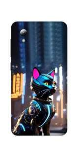 Чехол на ZTE Blade A3 (2019) Cyber cat фото 1 из 1