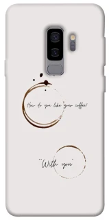 Чехол на Samsung Galaxy S9+ Coffee with you фото 1 из 1